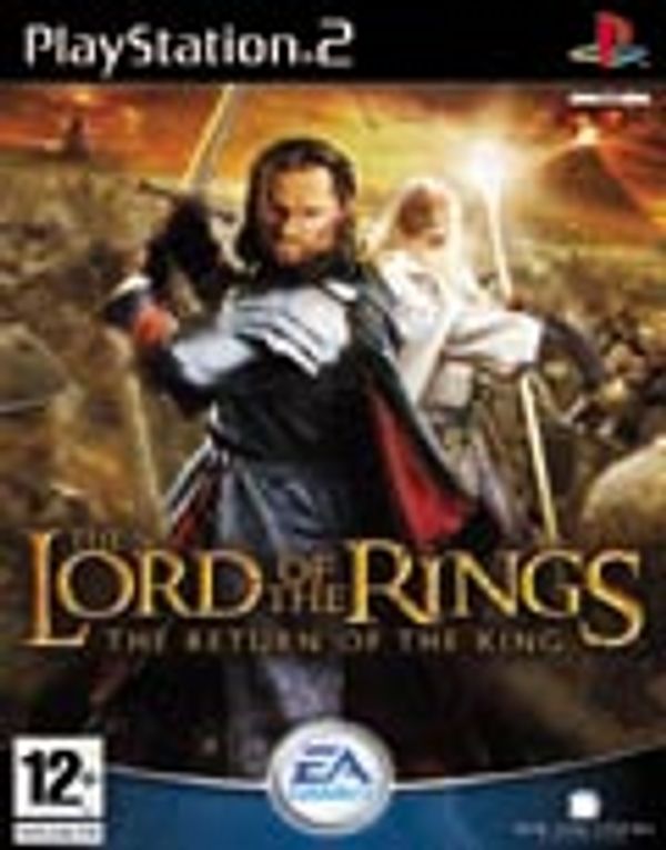 Lord of the Rings: Return of the King PS2 box art