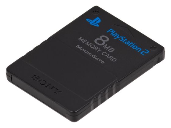 Official PS2 8MB memory card