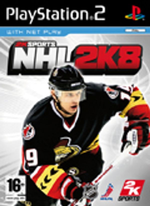 NHL 2K8 PS2 box art