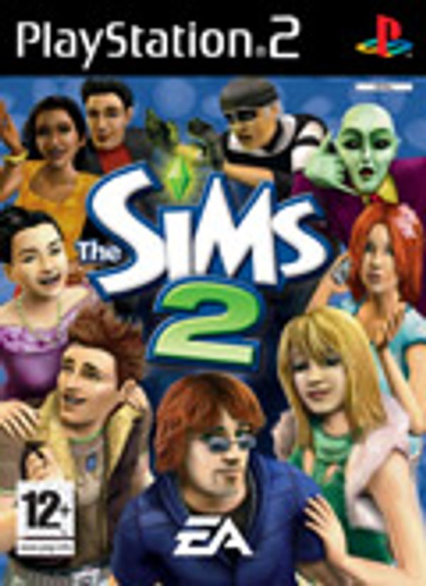 The Sims 2 PS2 box art