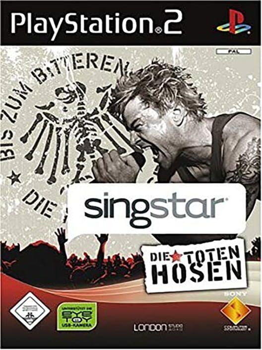 SingStar: Die Toten Hosen PS2 box art
