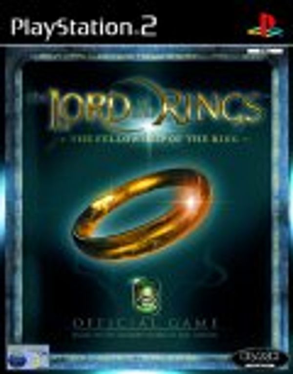 Lord of the Rings: Fellowship of the Ring PS2 box art