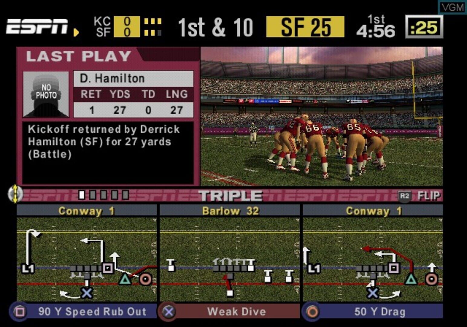 ESPN NFL 2K5 screenshot 7