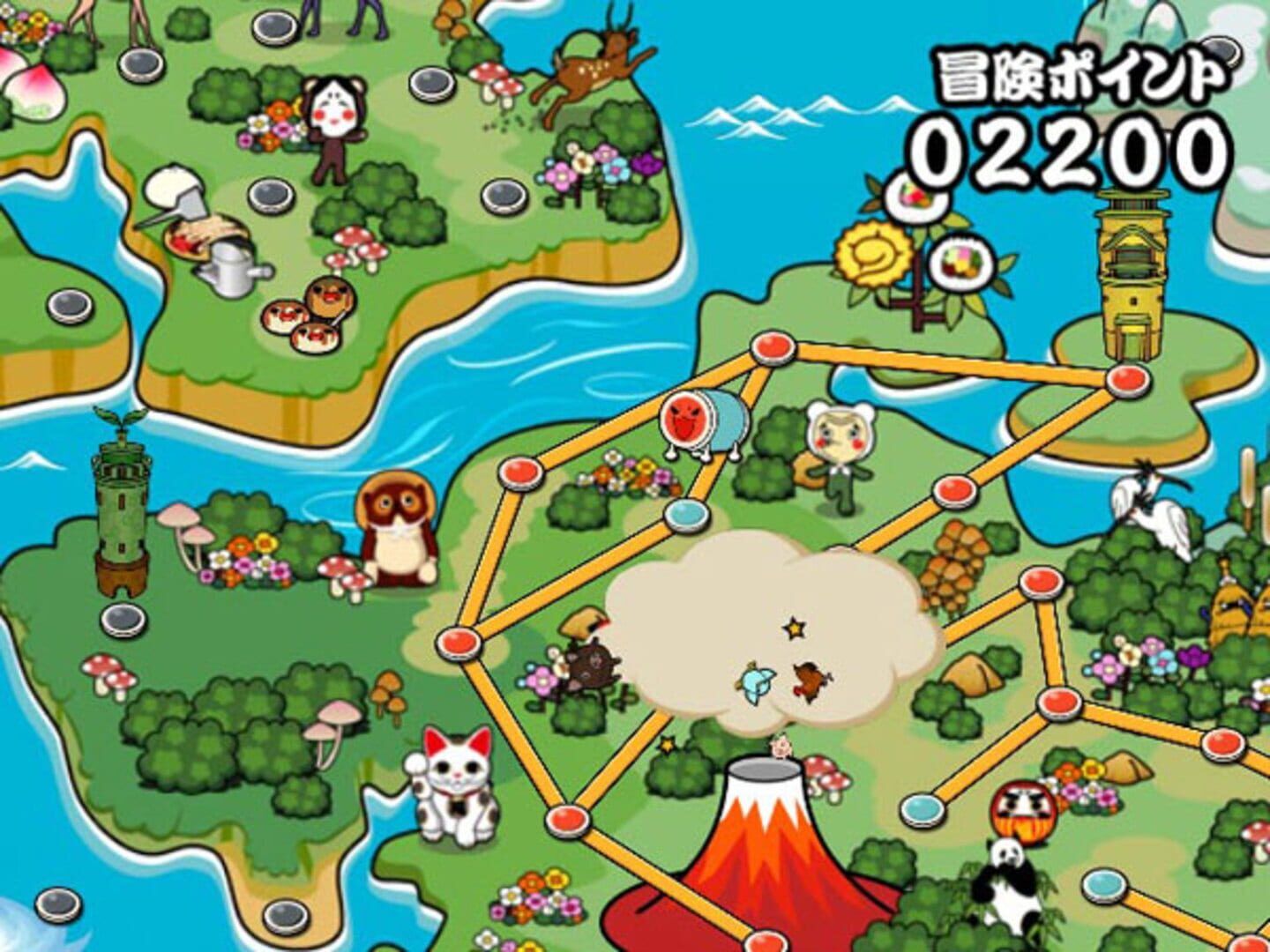 Taiko No Tatsujin: Doka! to Oomori Nanadaime screenshot 1