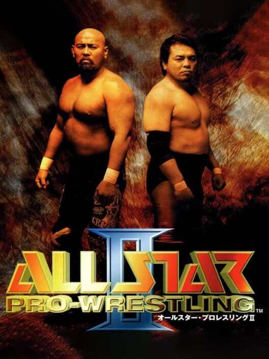 All Star Pro Wrestling II PS2 box art
