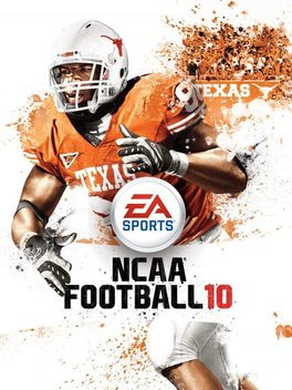 NCAA Football 10 box art