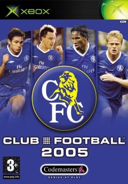 Chelsea Club Football 2005 PS2 box art