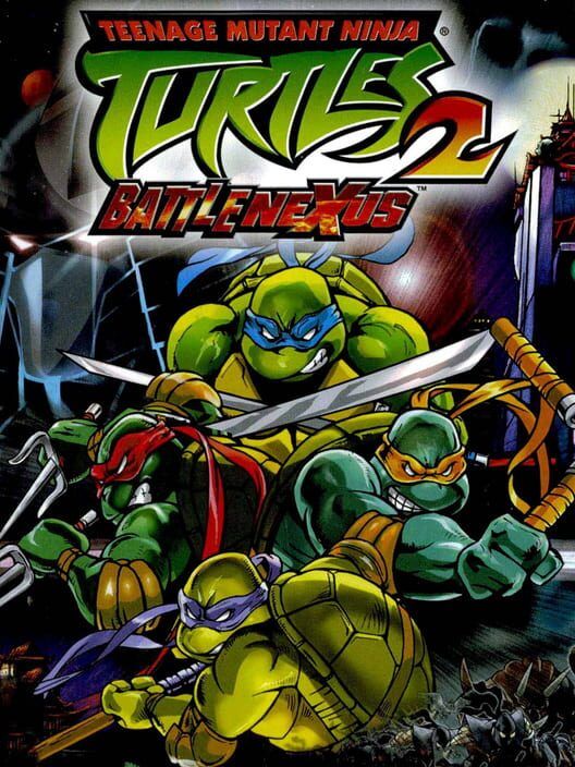 Teenage Mutant Ninja Turtles 2: Battle Nexus PS2 box art