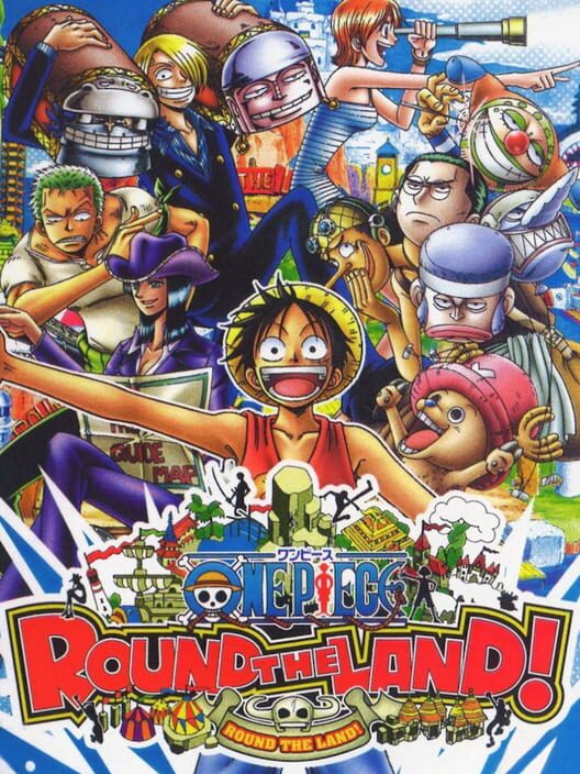 One Piece: Round the Land! PS2 box art