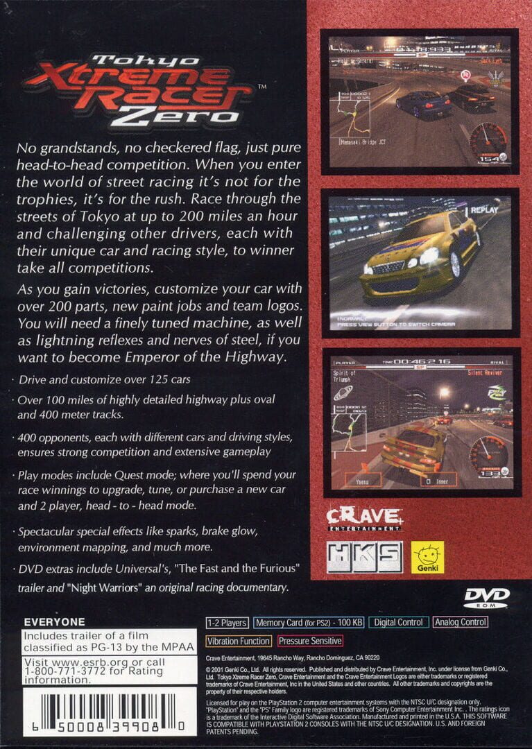 Tokyo Xtreme Racer: Zero artwork 2