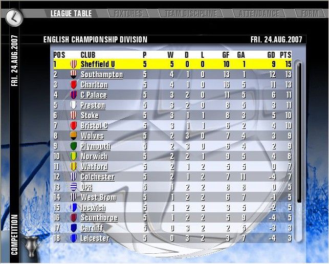 Premier Manager 08 screenshot 3