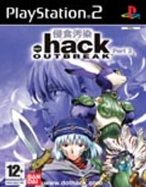 .hack Outbreak PS2 box art