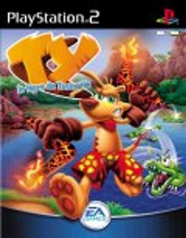 Ty the Tasmanian Tiger PS2 box art