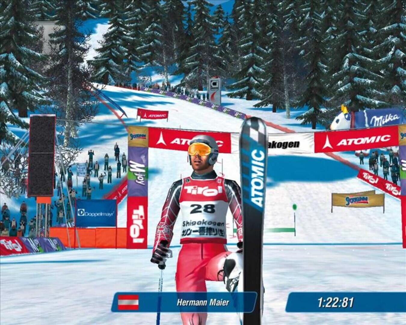 Ski Racing 2006 - Featuring Hermann Maier screenshot 1