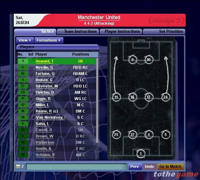 Championship Manager 5 screenshot 1