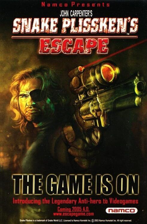 Snake Plissken's Escape PS2 box art