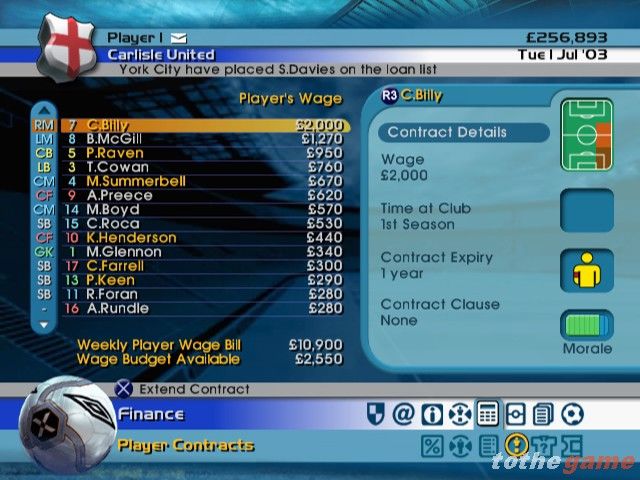 Lma Manager 2005 screenshot 12