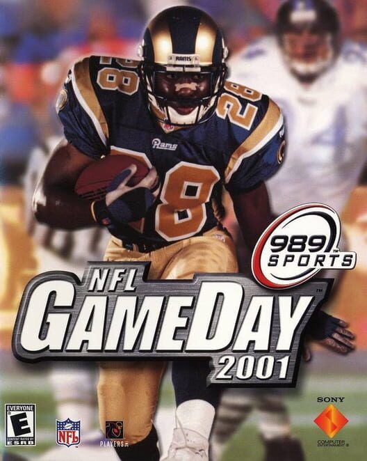 NFL GameDay 2001 PS2 box art