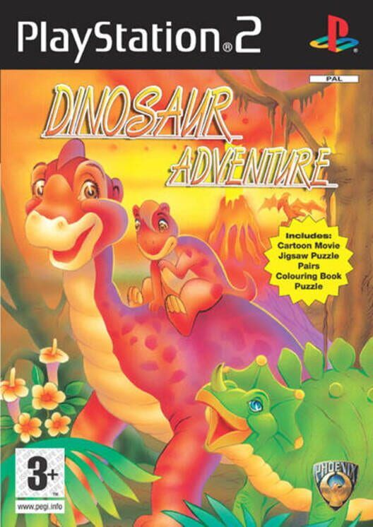 Dinosaur Adventure PS2 box art