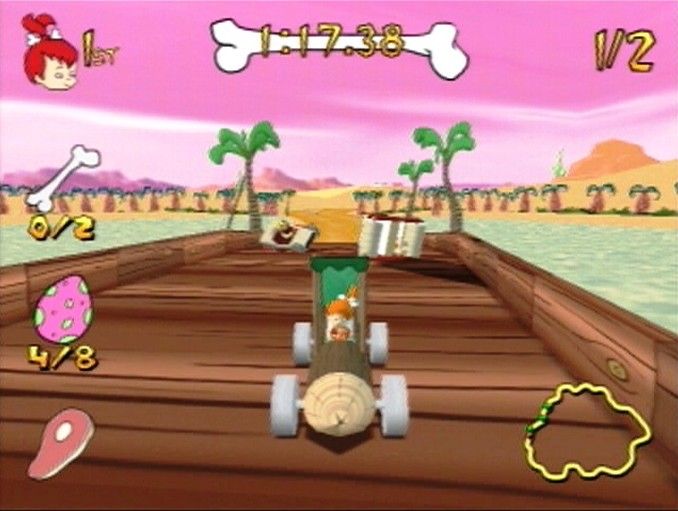 Flintstones: Bedrock Racing screenshot 4