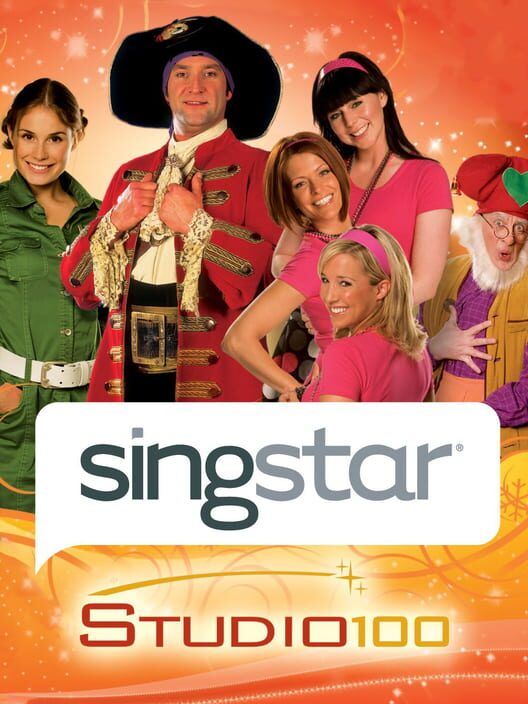 SingStar: Studio 100 PS2 box art