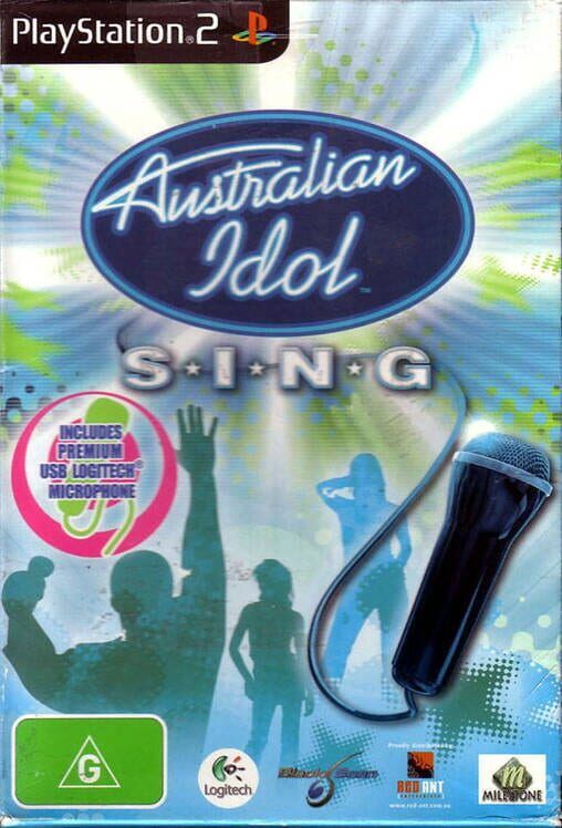 Australian Idol Sing PS2 box art