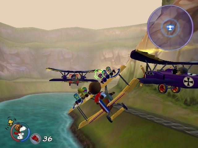 Snoopy vs the Red Baron screenshot 4