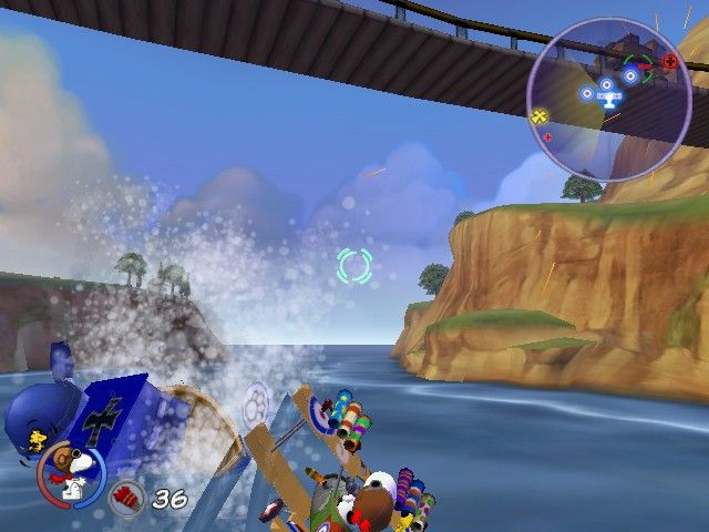 Snoopy vs the Red Baron screenshot 8
