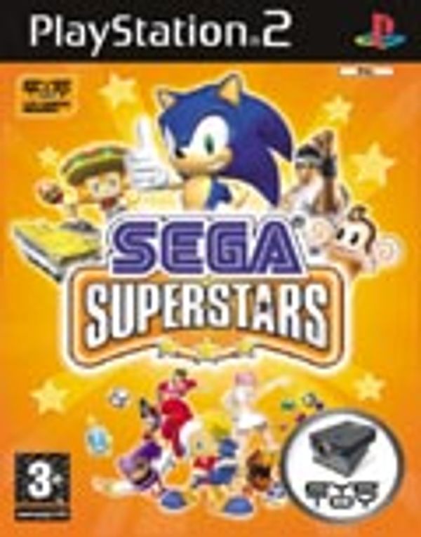 Sega Superstars PS2 box art