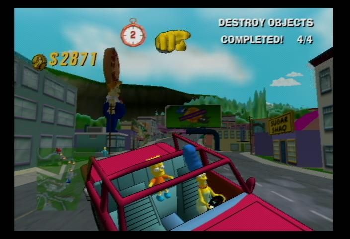 The Simpsons Road Rage screenshot 7