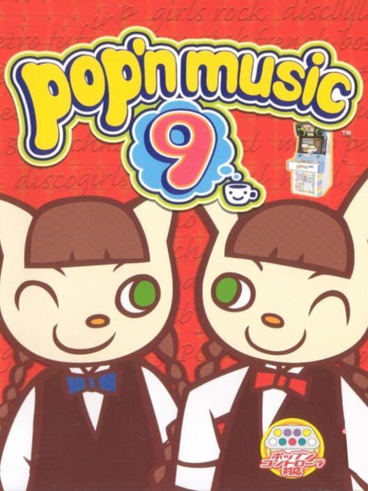 Pop'n Music 9 PS2 box art