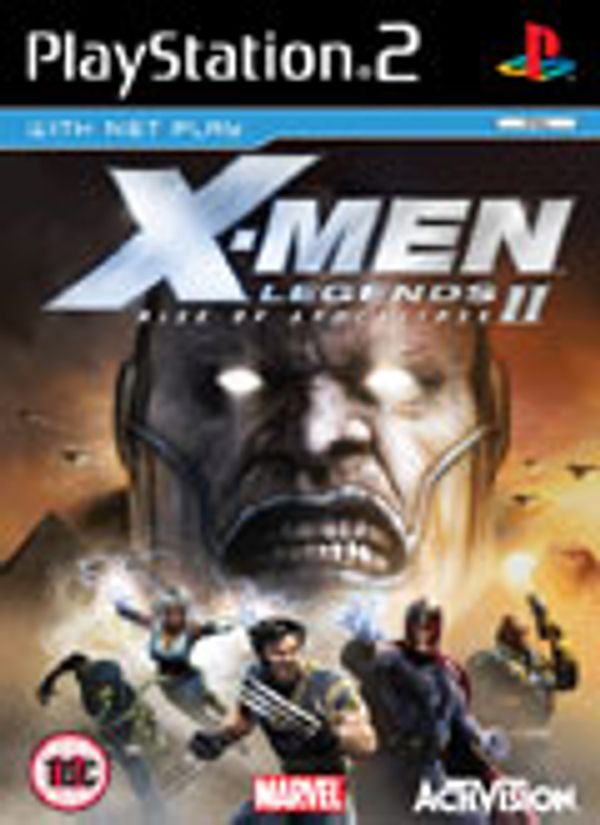 X-Men Legends II: Rise of Apocalypse PS2 box art