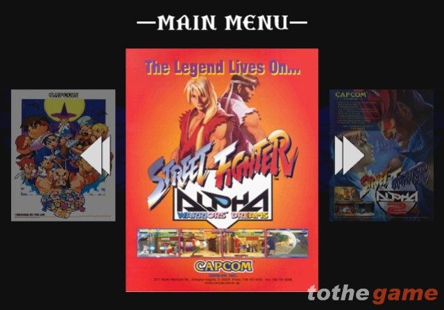 Street Fighter Alpha Anthology screenshot 1