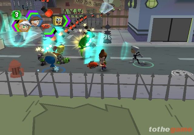 SpongeBob SquarePants and Friends: Unite! (Aka Nicktoons Unite!) screenshot 1