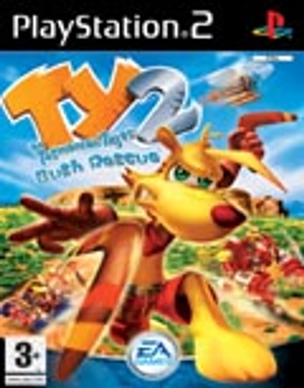 Ty the Tasmanian Tiger 2: Bush Rescue PS2 box art
