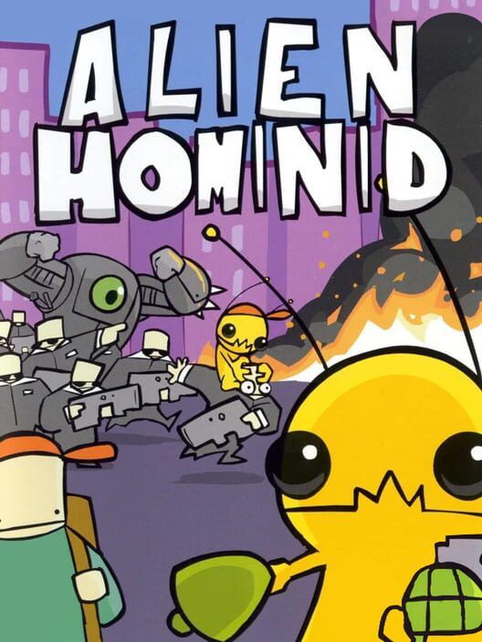 Alien Hominid PS2 box art