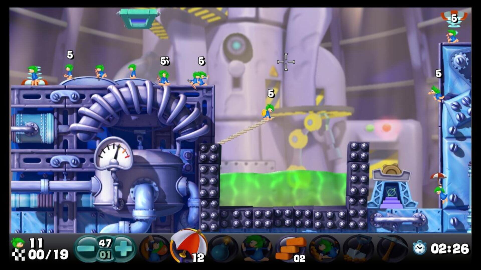 Lemmings screenshot 2
