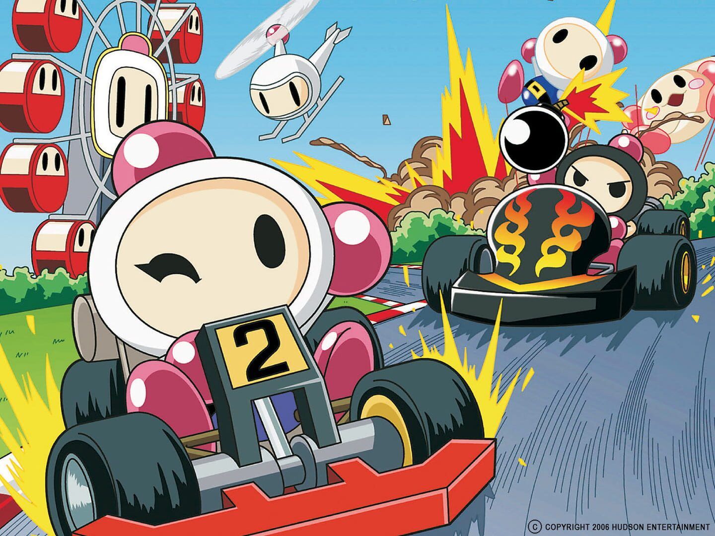 Bomberman Kart artwork 1