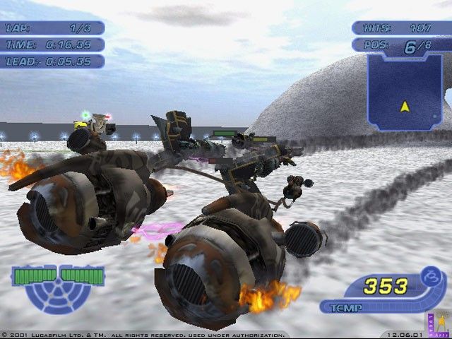 Star Wars: Racer Revenge screenshot 9