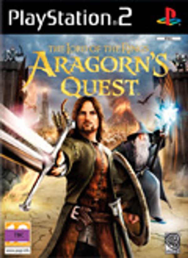 Lord of the Rings: Aragorn’s Quest PS2 box art