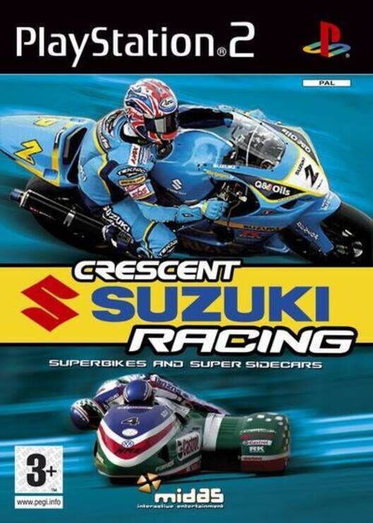 Crescent Suzuki Racing: Superbikes and Super Sidecars PS2 box art