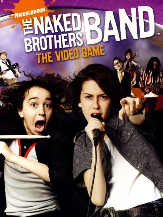 The Naked Brothers Band PS2 box art