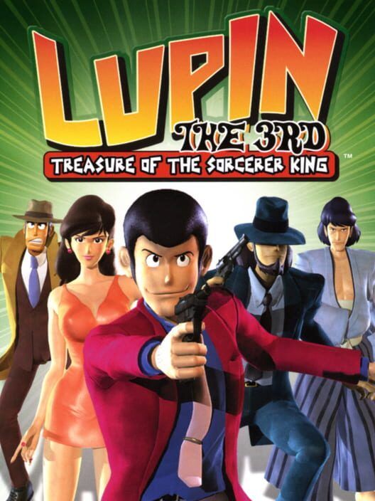 Lupin the 3rd: Treasure of the Sorcerer King PS2 box art