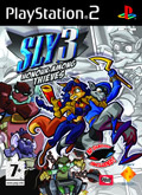 Sly 3: Honour Among Thieves (Aka Sly 3: Honor Among Thieves) PS2 box art