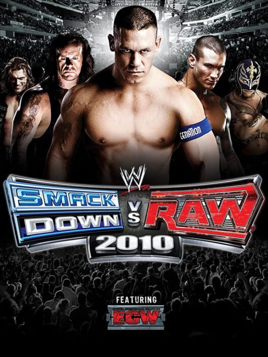WWE SmackDown vs. Raw 2010 PS2 box art