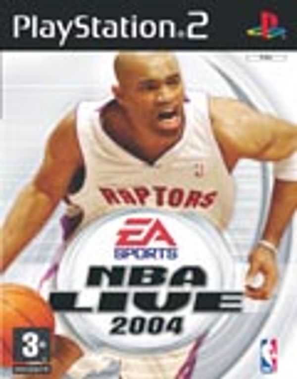 NBA Live 2004 PS2 box art