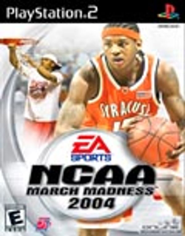 NCAA March Madness 2004 PS2 box art