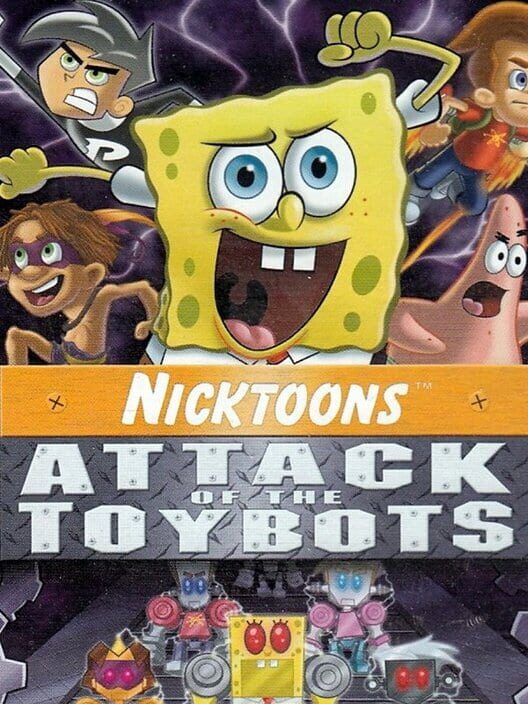 Nicktoons: Attack of the Toybots PS2 box art