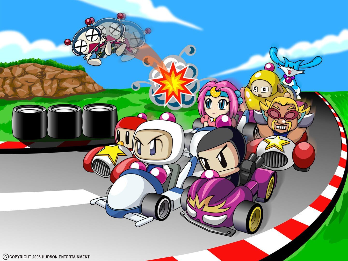 Bomberman Kart artwork 2