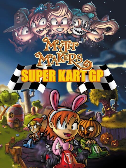 Myth Makers Super Kart GP PS2 box art